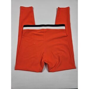 NWT Wilo Contra Leggings & Sports Bra Set Retro‎ Orange/Navy